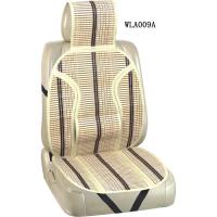 Promotional Bamboo Auto Accessories car seat cushion With Beige And Gray